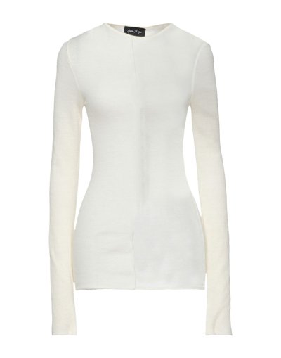 Andrea Ya' Aqov Sweaters In Ivory