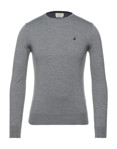 Brooksfield Sweaters In Grey