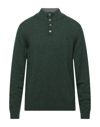 Brooksfield Turtlenecks In Green