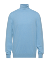 Gran Sasso Turtlenecks In Sky Blue