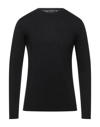 OUTFIT OUTFIT MAN SWEATER BLACK SIZE M VISCOSE, NYLON