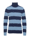 Daniele Alessandrini Turtlenecks In Slate Blue