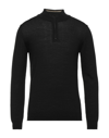 Officina 36 Turtlenecks In Black