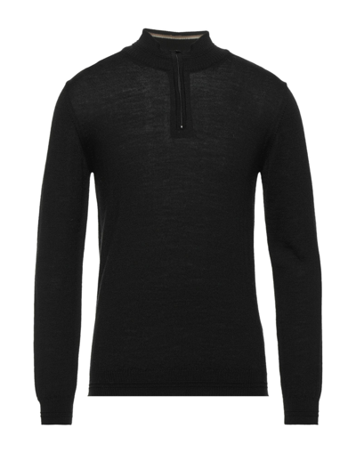 Officina 36 Turtlenecks In Black