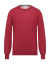 Brunello Cucinelli Sweaters In Red