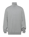 Alpha Studio Turtlenecks In Grey