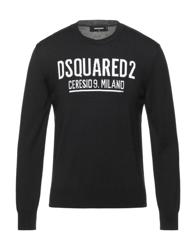 Dsquared2 Sweaters In Black
