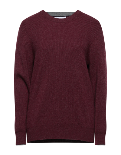 Brunello Cucinelli Sweaters In Deep Purple