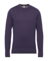 Massimo Alba Sweaters In Purple