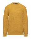 Roberto Collina Sweaters In Ocher