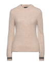 Emporio Armani Sweaters In Beige