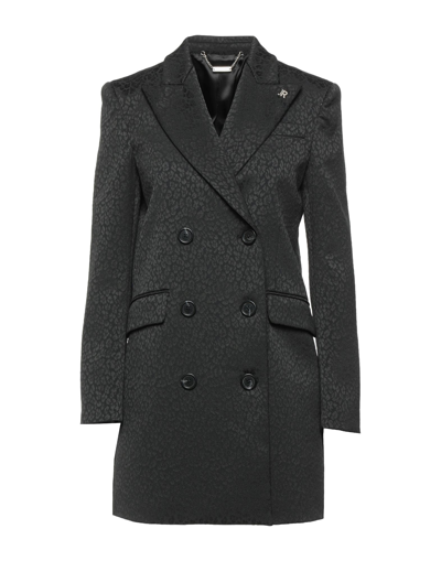 John Richmond Overcoats In Black