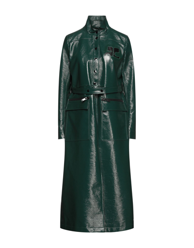 Courrèges Overcoats In Green