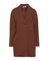 Think Overcoats In Brown