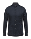 Grey Daniele Alessandrini Shirts In Blue