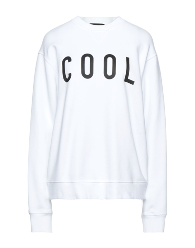 Dsquared2 Sweatshirts In White