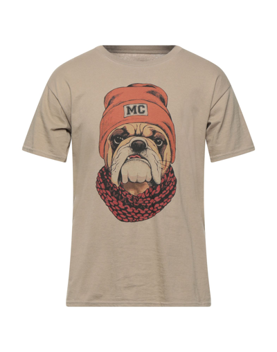 Master Coat T-shirts In Beige