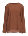 Ottod'ame Blouses In Brown
