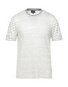 Giorgio Armani T-shirts In Light Grey