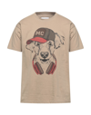 Master Coat T-shirts In Beige