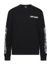 Just Cavalli Sweatshirts In Black