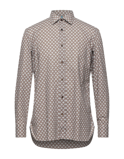 Giampaolo Shirts In Beige