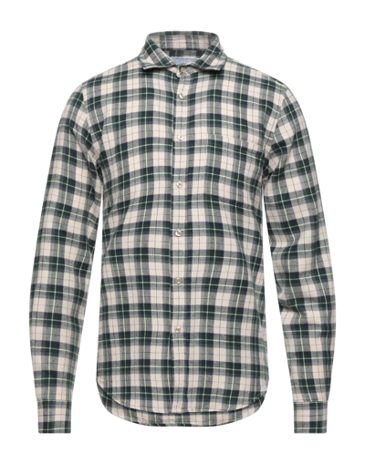 Portuguese Flannel Shirts In Dark Green