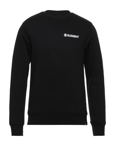 Element Sweatshirts In Black