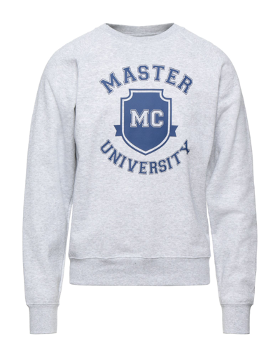 Master Coat Sweatshirts In Grey
