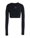 Adidas By Stella Mccartney T-shirts In Black