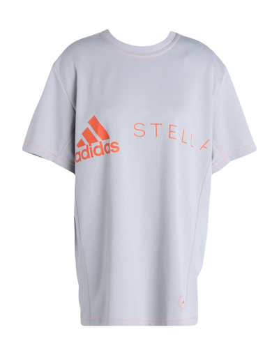 Adidas By Stella Mccartney T-shirts In Grey ModeSens