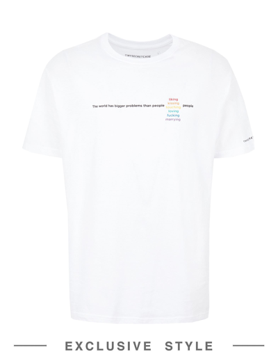 Mysecretcase X Yoox T-shirts In White