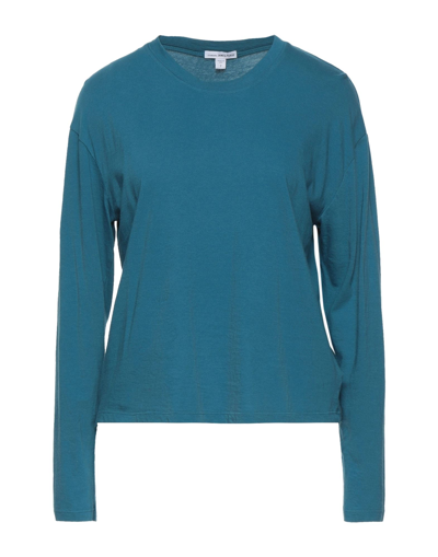James Perse T-shirts In Green