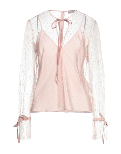 Red Valentino Blouses In Light Pink