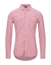 Mr Massimo Rebecchi Shirts In Red