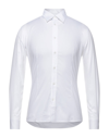 Grey Daniele Alessandrini Solid Color Shirt In White