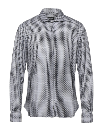 Giorgio Armani Shirts In Grey