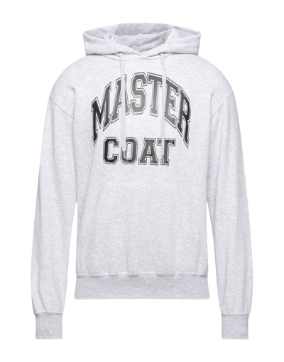 Master Coat Man Sweatshirt Light Grey Size L Cotton, Polyester