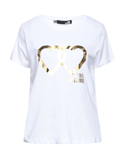 Love Moschino T-shirts In White