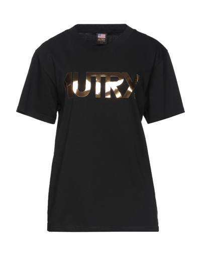 Autry T-shirts In Black
