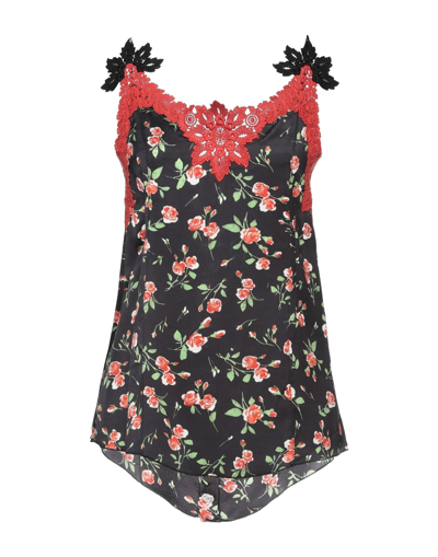 Rabanne Tops In Black