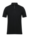 R3d Wöôd Man Polo Shirt Black Size M Cotton