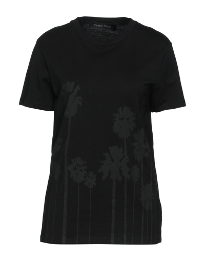 Christian Pellizzari T-shirts In Black