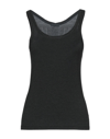 Atm Anthony Thomas Melillo Tank Tops In Grey