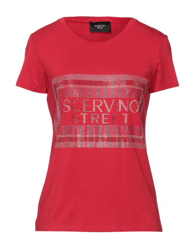 Scervino T-shirts In Red