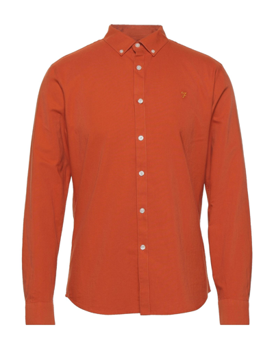 Farah Shirts In Orange