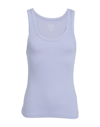 COLORFUL STANDARD COLORFUL STANDARD WOMAN TANK TOP LILAC SIZE XS ORGANIC COTTON, ELASTANE