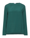 Rossopuro Blouses In Deep Jade