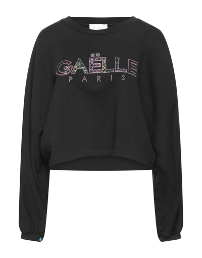 Gaelle Paris Sweatshirts In Black