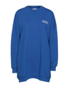 Ganni Sweatshirts In Bright Blue